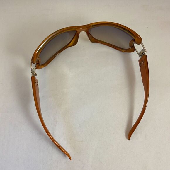 #6288 DC Brown Acrylic Vintage Sunglasses Womens main image 7